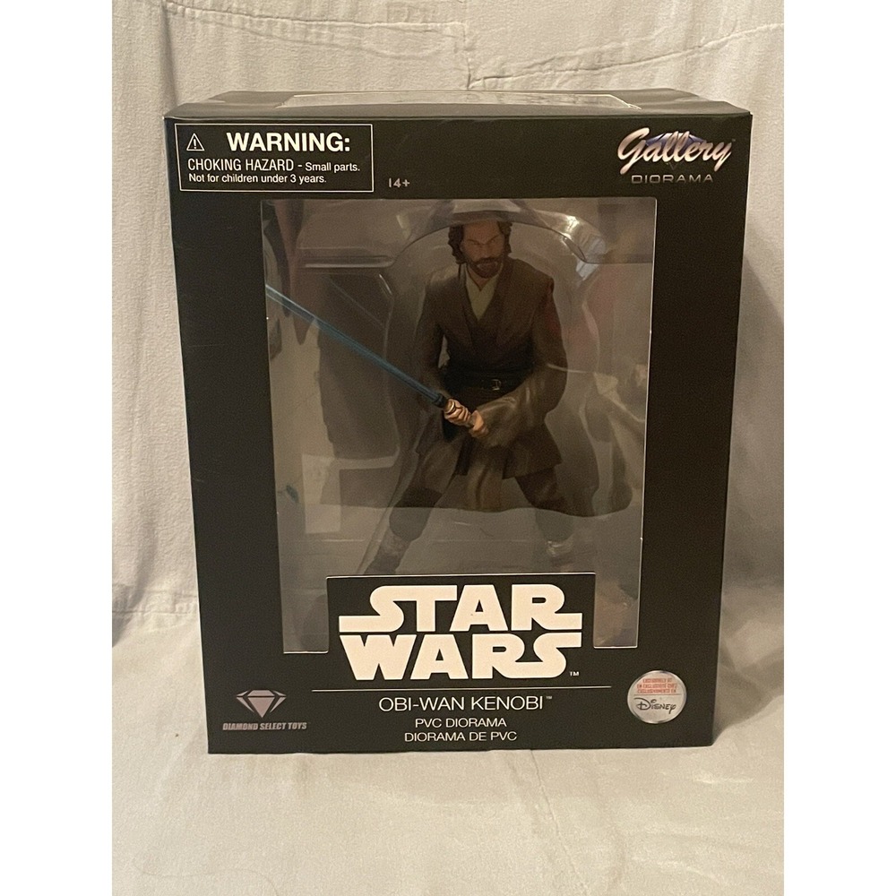 NEW Disney Exclusive Diamond Select Toys Star Wars PVC Diorama - OBI-Wan Kenobi